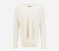 Pullover Aus Kaschmir Im Glattstrick - Frau Pullover & Strickjacken Weiß