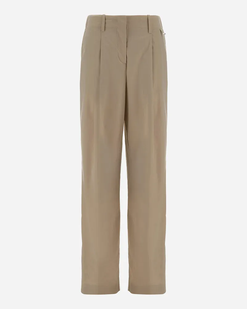 Herno Hose Resort Aus Elastischem Micromodal - Frau Hose Chantilly Chantilly