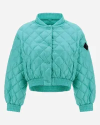 Herno Bomberjacke Aus Nylon Ultralight Aqua