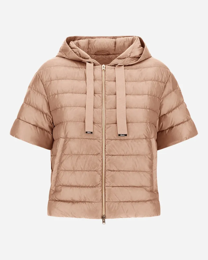 Herno Cape Aus Nylon Ultralight Hellrosa