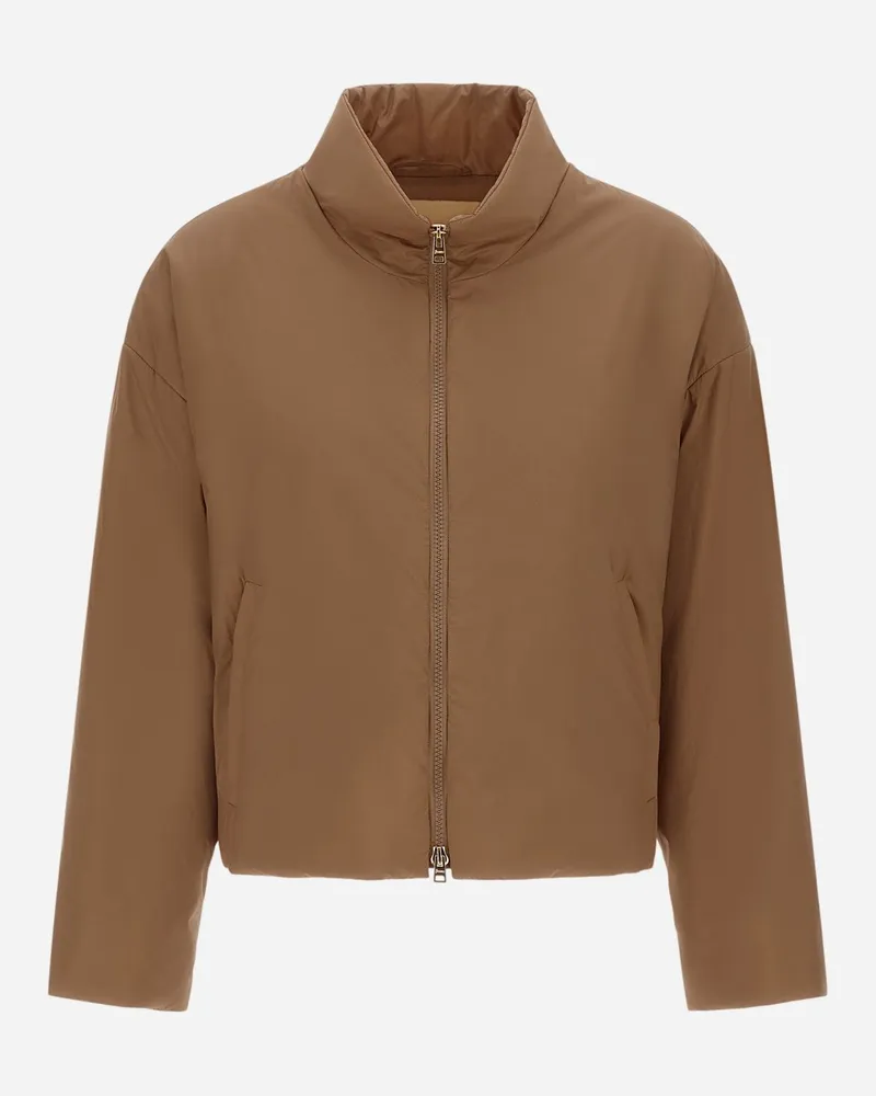 Herno Jacke Aus Ecoage Camel