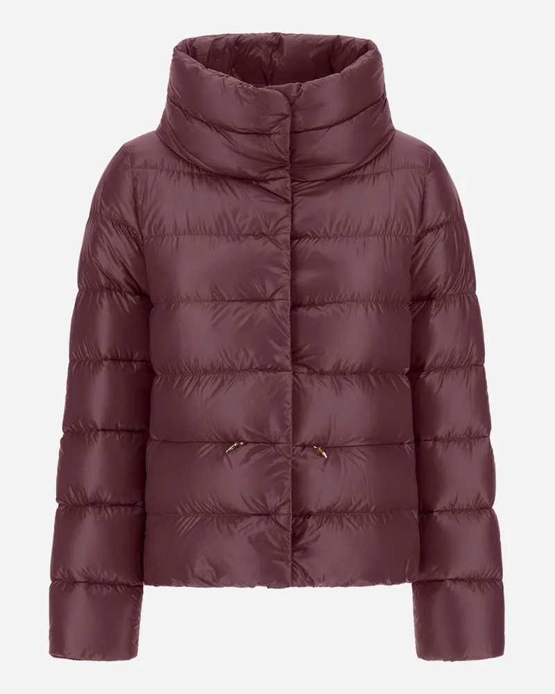 Herno Cappa In Nylon Ultralight - Frau Capes Bordeaux Bordeaux