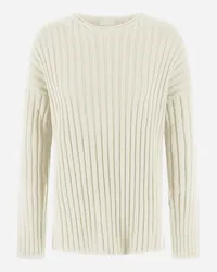 Herno Pullover Aus Wool Cotton Cremefarben