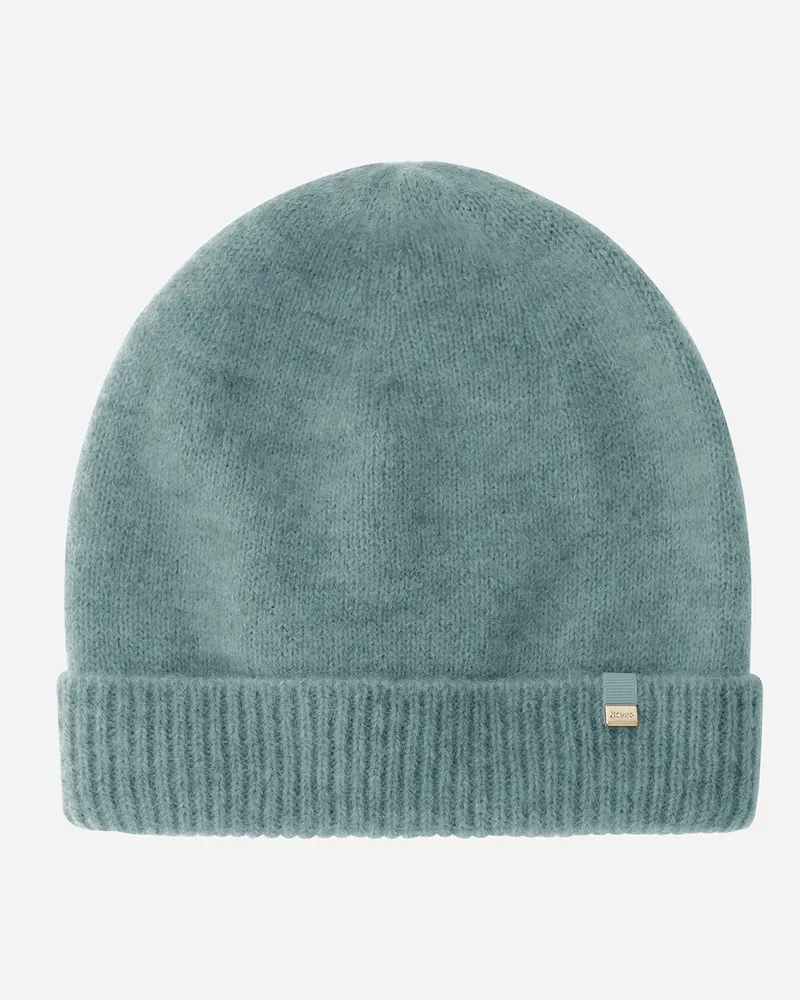 Herno Beanie Aus Plain Alpaca Wool Grün