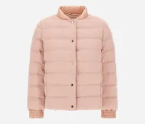 Bomberjacke Aus Cashmere Seta Und Nylon Ultralight