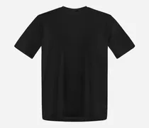 T-shirt Aus Superfine Cotton Stretch