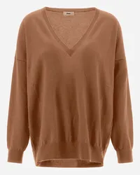 Herno Eternity Pullover Mit V-ausschnitt Camel