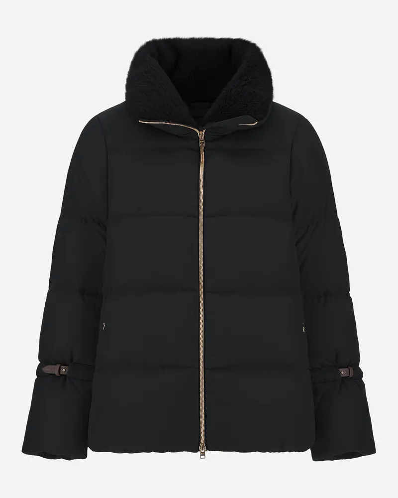 Herno Jacke Aus Super Mattem Nylon - Frau Parka & Jacken Schwarz Schwarz