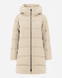 Herno A-form-jacke Aus Arendelle Und New Lady Faux Fur Hellbeige