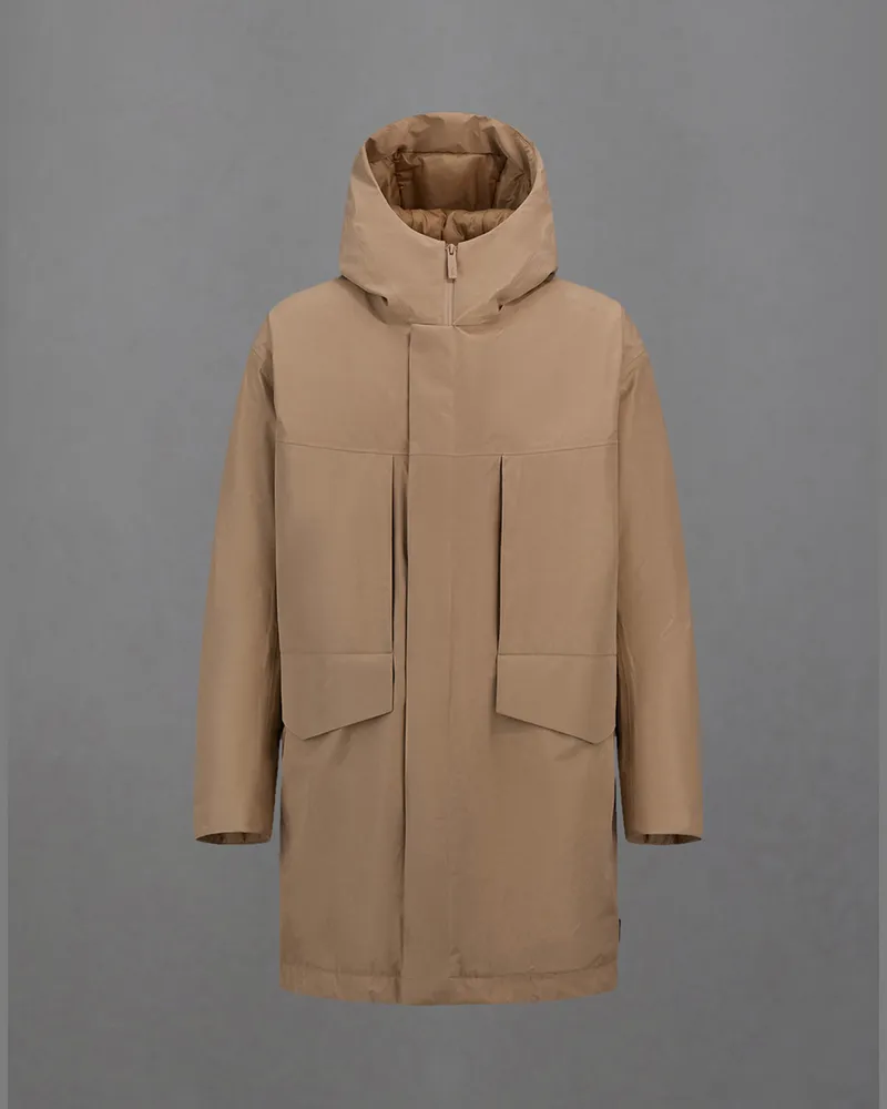Herno Kurzer Parka Laminar Aus 3l Gore-tex® -   Helles Camel Helles
