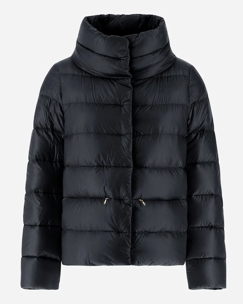 Herno Cappa In Nylon Ultralight - Frau Capes Schwarz Schwarz