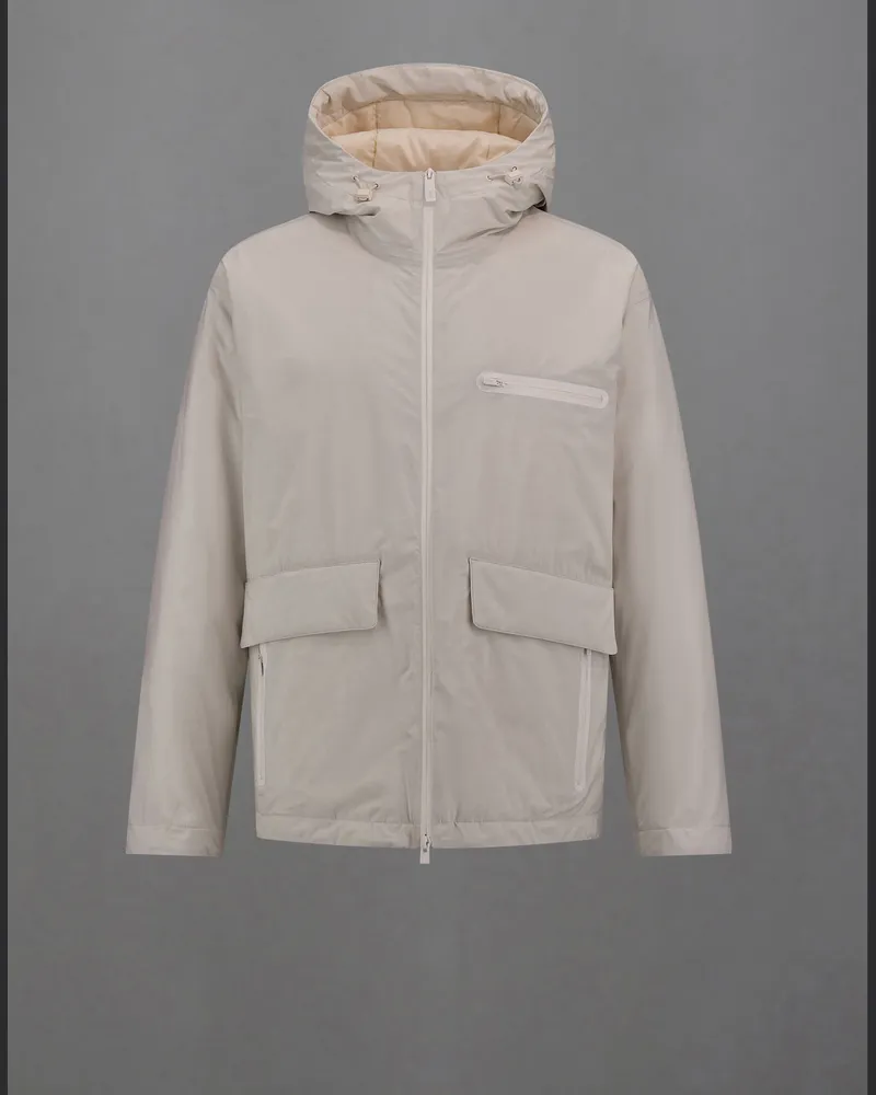 Herno Kurzer Parka Laminar Aus 2l Gore-tex® -   Weiß Weiß