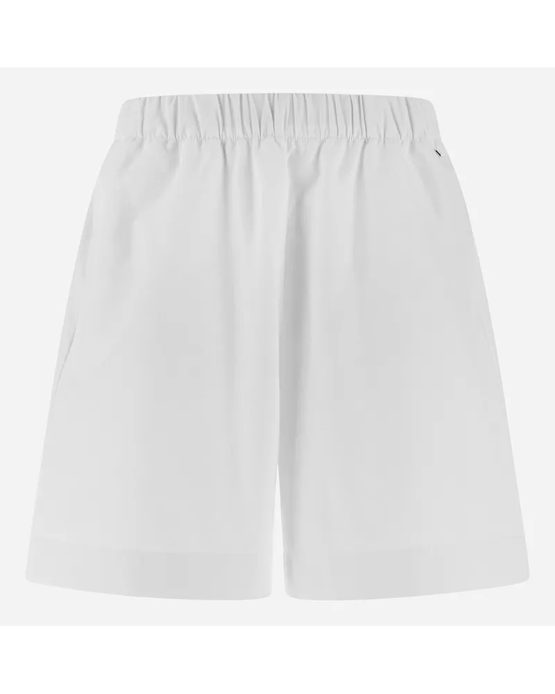 Herno Shorts Resort Aus New Classy Cotton Weiß