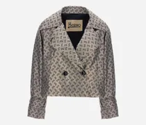 Jacke Aus Monogram Lurex