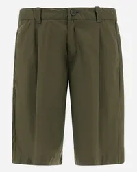 Herno Light Cotton Stretch Und Ultralight Crease Hose Military