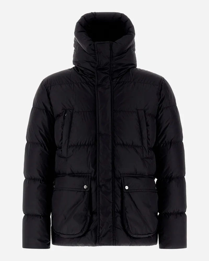 Herno Bomberjacke Aus Nylon Chamonix Schwarz