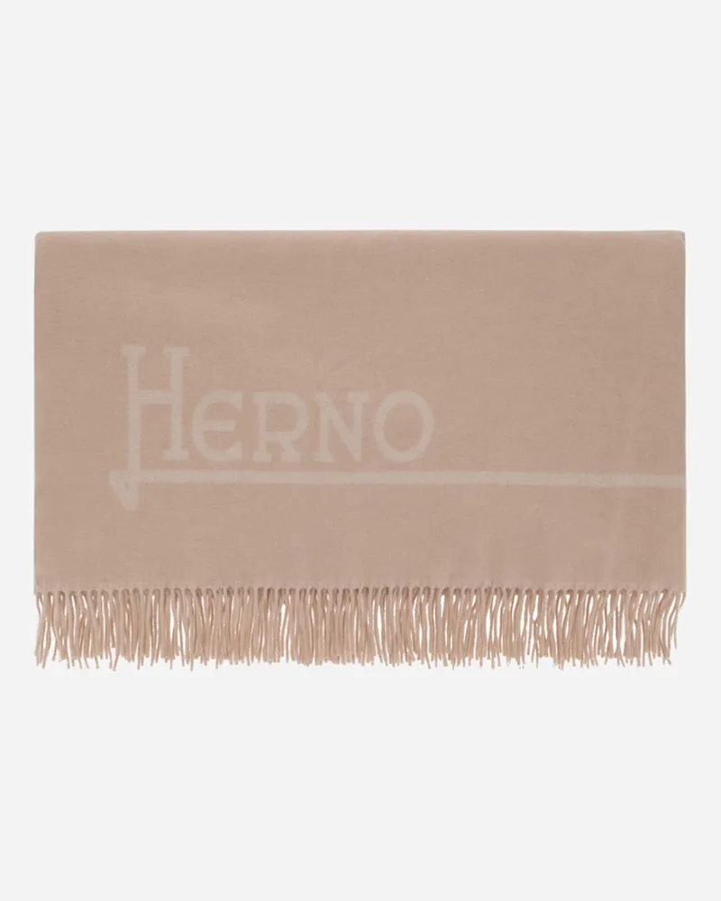 Herno Decke Aus Soft Wool Cashmere Chantilly