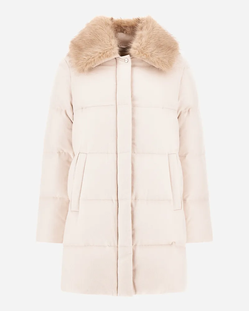 Herno A-form-jacke Aus Kaschmir Und Seide - Frau A-shape Chantilly Chantilly