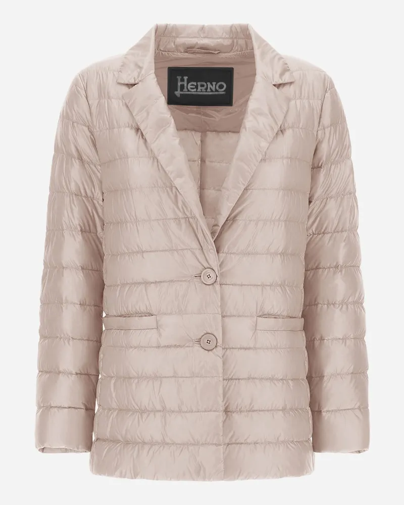 Herno Blazer Aus Nylon Ultralight Chantilly