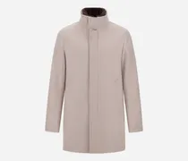 Mantel Aus Ecowool Und Light Faux Fur - Mann Mäntel & Trenchcoats Chantilly