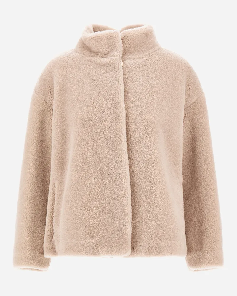 Herno Jacke Aus Teddy Aus Wolle - Frau Mäntel & Trenchcoats Chantilly Chantilly