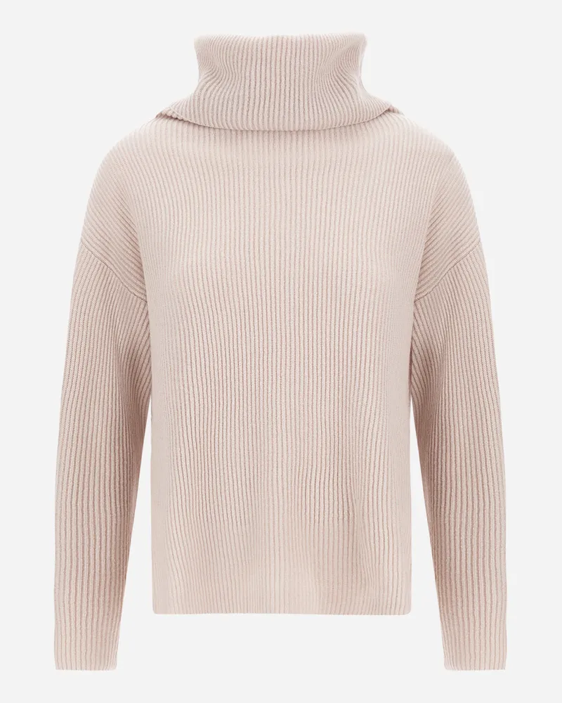 Herno Pullover Aus Kaschmir Im Rippstrick - Frau Pullover & Strickjacken Chantilly Chantilly