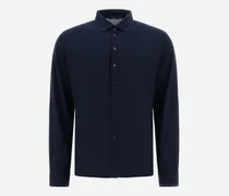 Poloshirt Aus Jersey Crepe