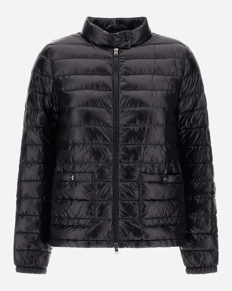 Herno Bomberjacke Aus Nylon Ultralight Schwarz