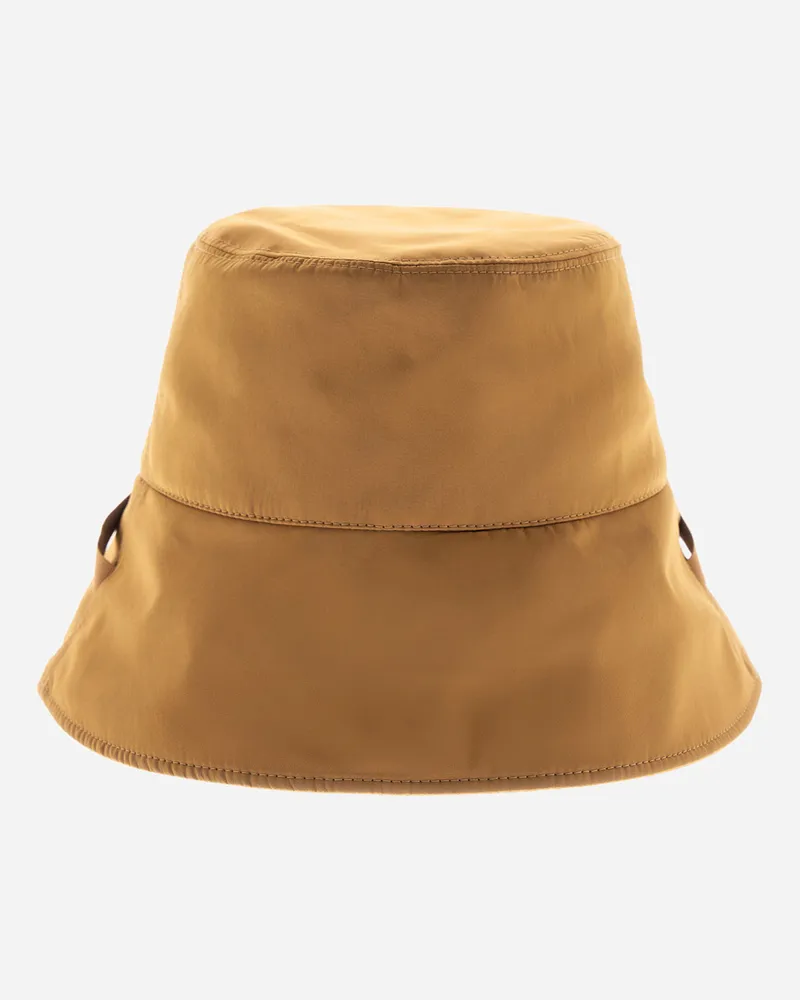 Herno Hut Aus New Techno Taft Camel