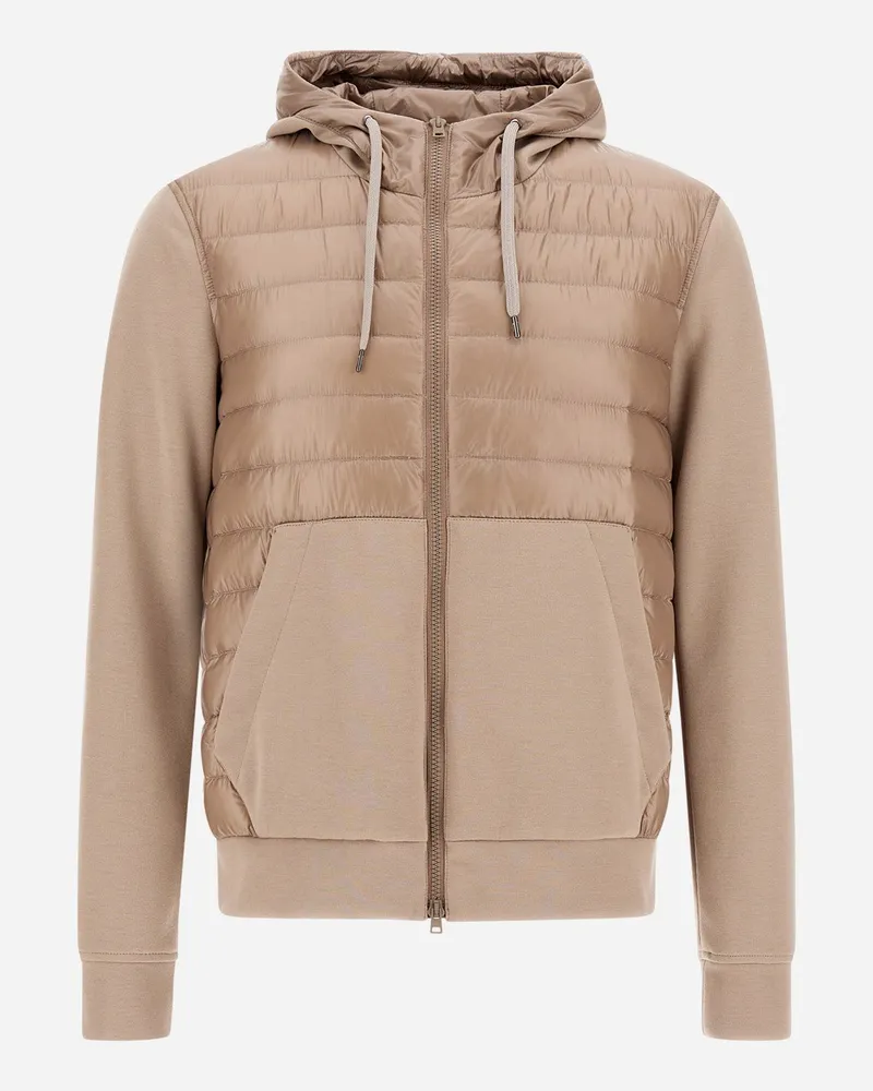 Herno Jacke Aus Nylon Ultralight Und Yoga Taubengrau