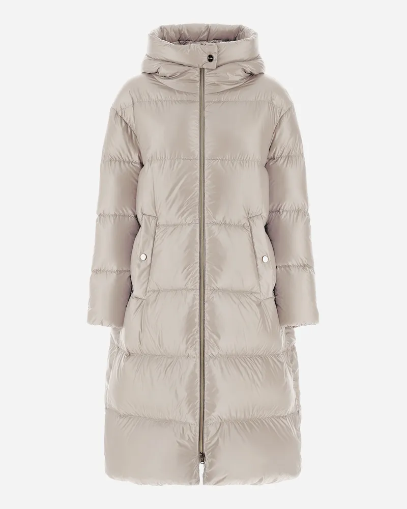 Herno Parka In Nylon Ultralight - Frau Capes Chantilly Chantilly