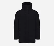 Winterjacke Aus Kaschmir, Seide Und Nylon Mit Changierendem Effekt - Mann Parka & Jacken Schwarz