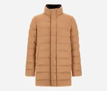 Carcoat Aus Cashmere Silk Und Monogram - Mann Mäntel & Trenchcoats Camel
