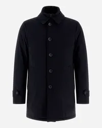 Herno Trenchcoat Aus Washington Marineblau