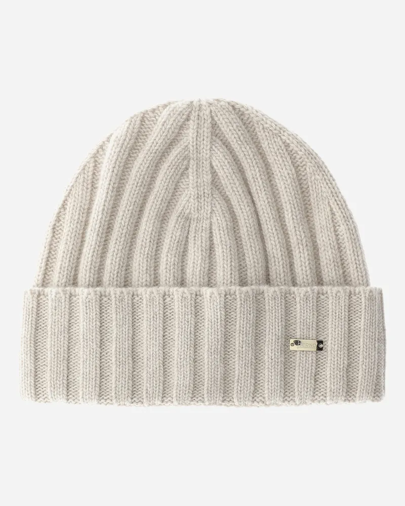 Herno Beanie Aus Wolle Im Rippstrick - Frau Hüte Chantilly Chantilly