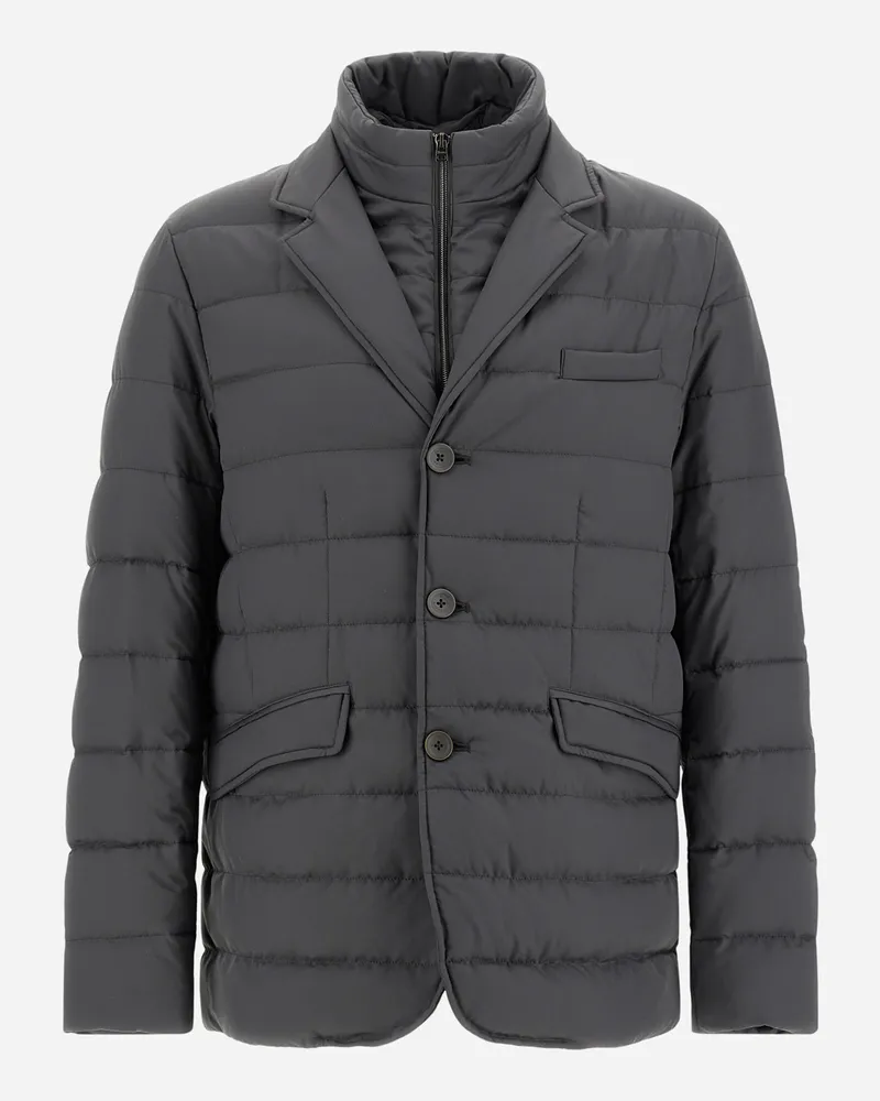Herno Blazer Aus Arendelle Und Monogram - Mann Blazers Eisen Eisen