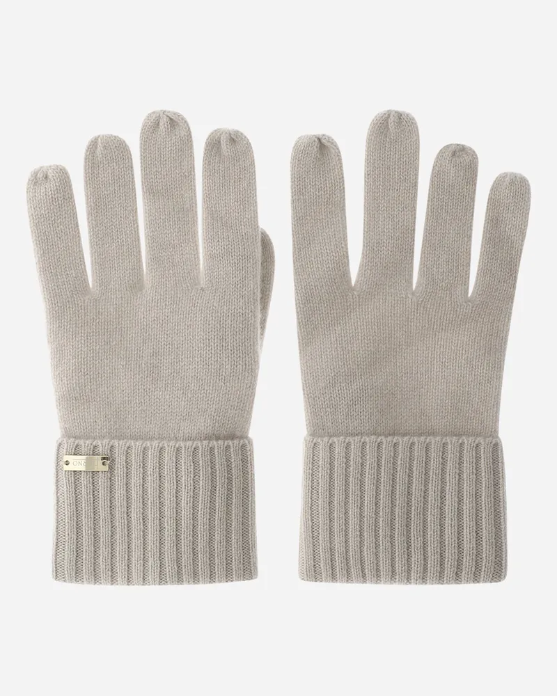 Herno Handschuhe Aus Kaschmir Im Glattstrick - Frau Handschuhe Chantilly Chantilly