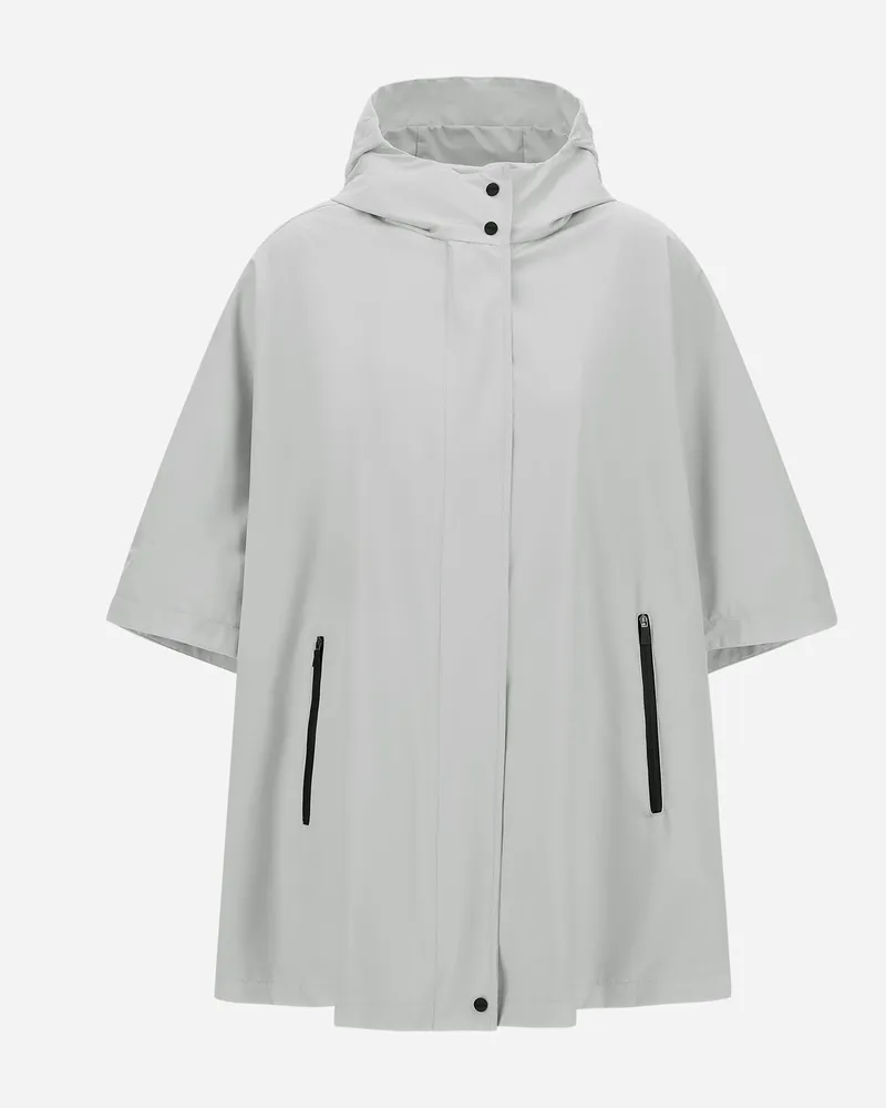 Herno Poncho Aus Gore-tex Infinium Windstopper Eis