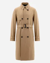 Herno Delon Und Monogram Trenchcoat Sand