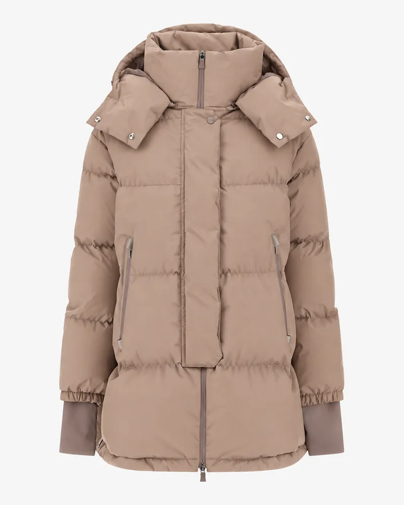 Herno Jacke Relaxed Aus 2 Layer Windstopper - Frau Parka & Jacken Helltaupe Helltaupe