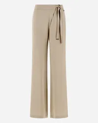 Herno Hose Resort Aus Satin Effect Chantilly