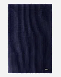 Herno Schal Aus Eternity Cashmere Marineblau