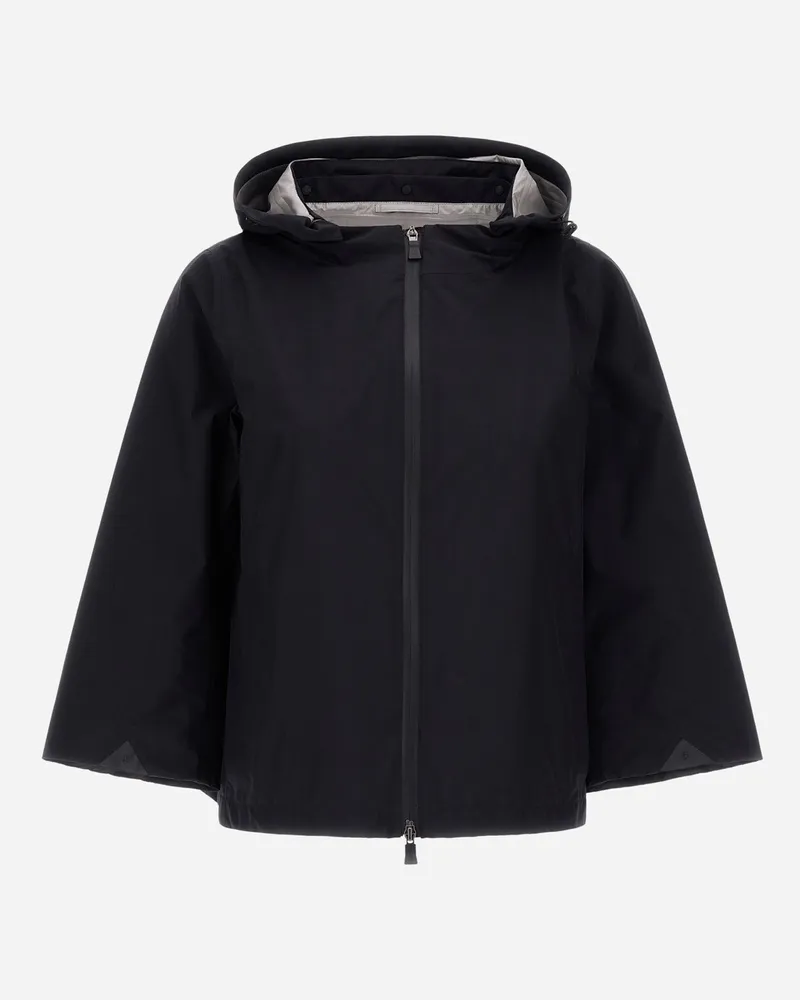 Herno Cape Aus Gore-tex Paclite Schwarz