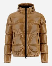 Herno Bomberjacke Aus Gloss Camel