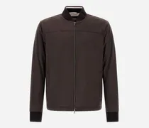 Bomberjacke Aus Suede Effect