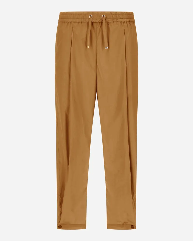 Herno Hose Aus Light Nylon Stretch Camel