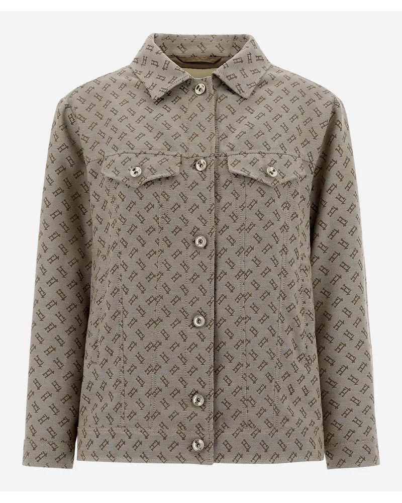 Herno Monogram Jacke Camel