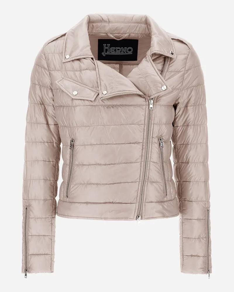 Herno Bomberjacke Aus Nylon Ultralight Chantilly
