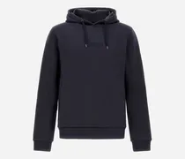 Sweatshirt Aus Cotton Sweater Und Nylon Ultralight