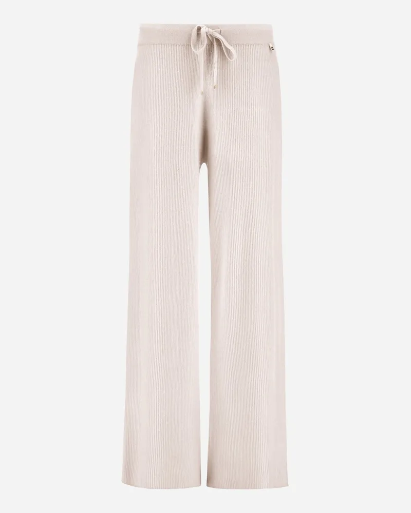 Herno Hose Aus Rib Wool Cashmere Chantilly